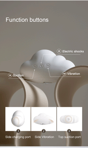 NATURAL CLOUD — Suction, Vibration & Microcurrent Massager