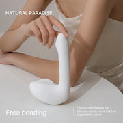 NATURAL SWAN — Flexible Dual-Vibration Warming Massager