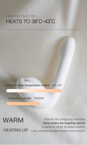 NATURAL SWAN — Flexible Dual-Vibration Warming Massager