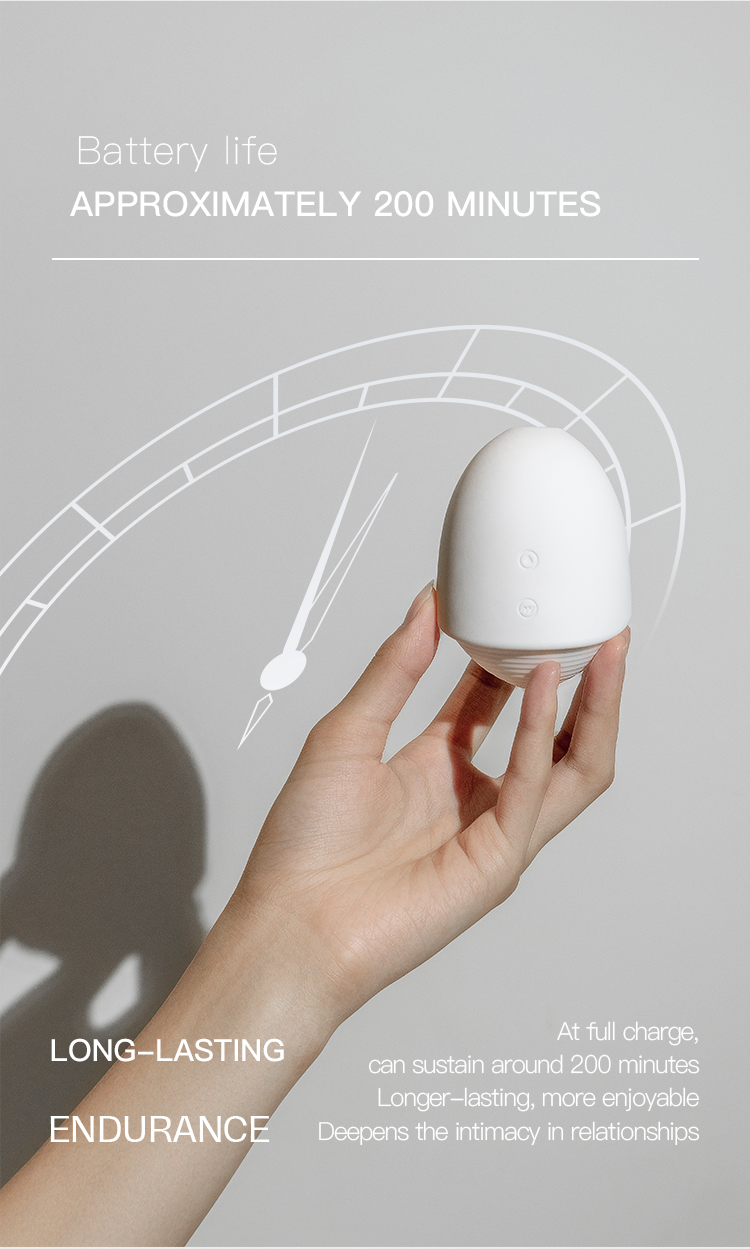 NATURAL EGG — Warming Suction & Vibration Massager